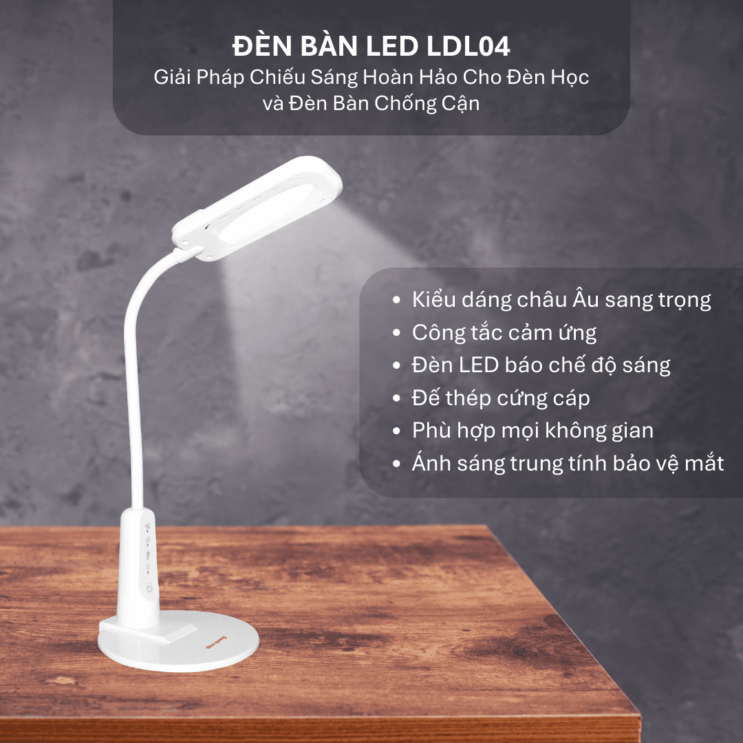 Đèn đọc sách chống cận Điện Quang LDL04