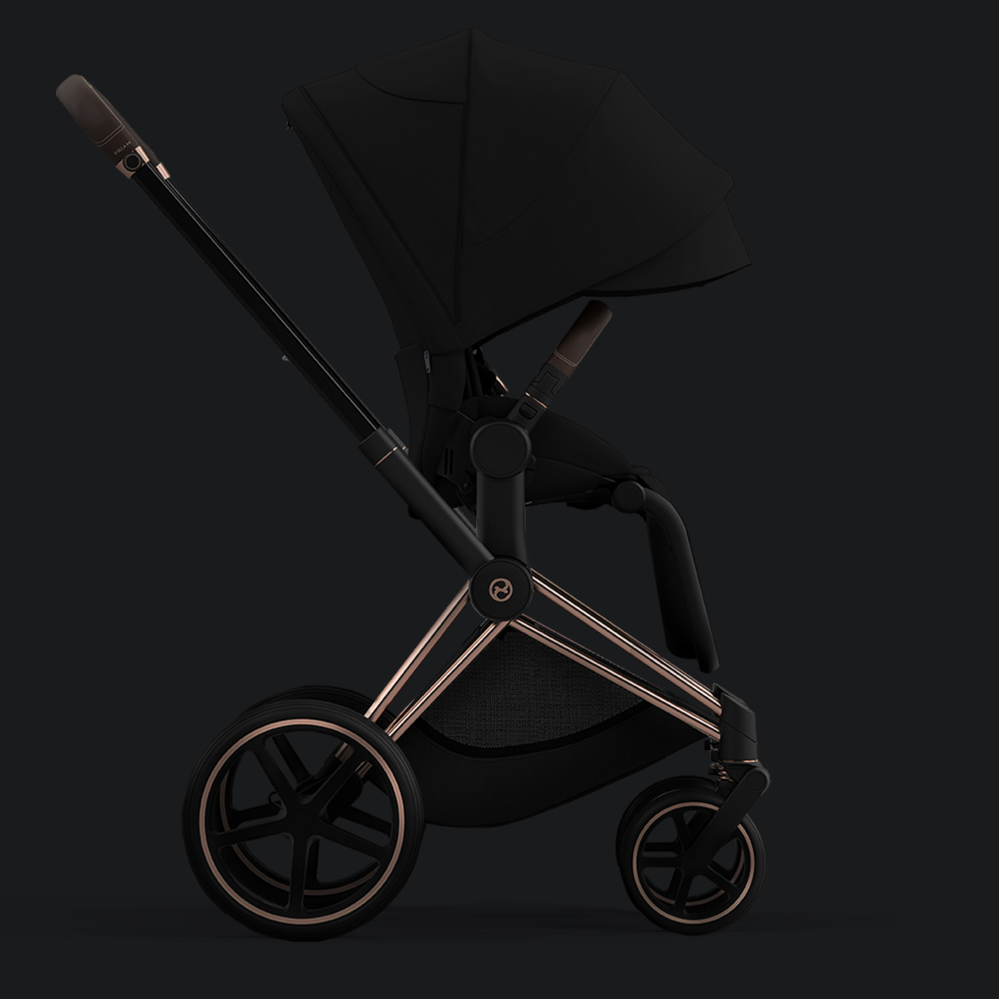 XE ĐẨY CYBEX PRIAM 4 Sở Hữu Mái Che Lớn