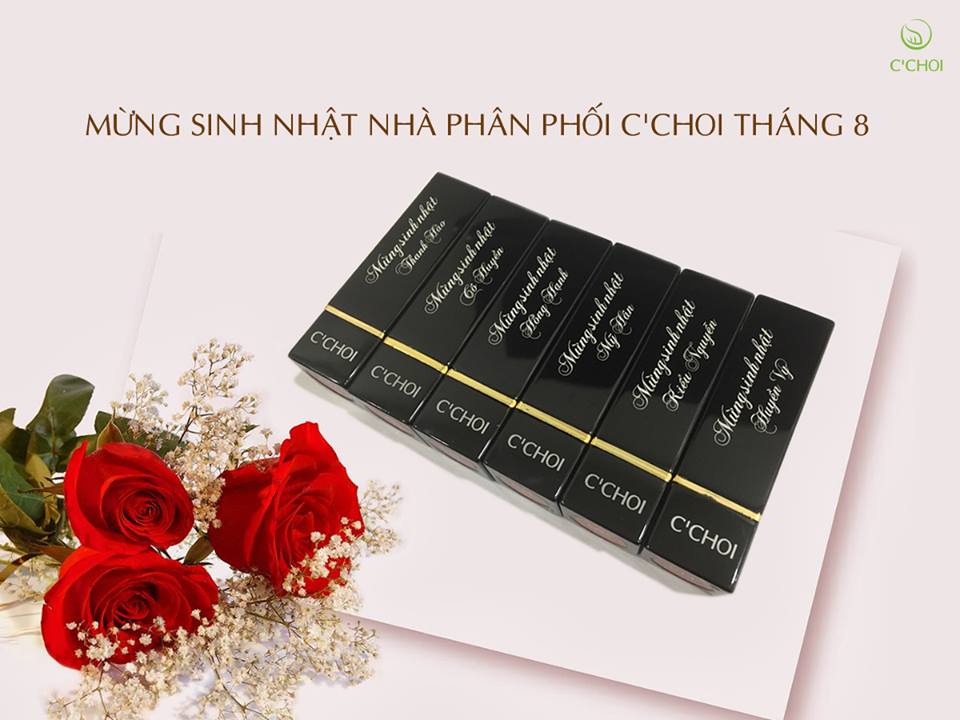 C’CHOI TẶNG QUÀ CÁC ĐẠI LÝ CÓ SINH NHẬT TRONG THÁNG 8