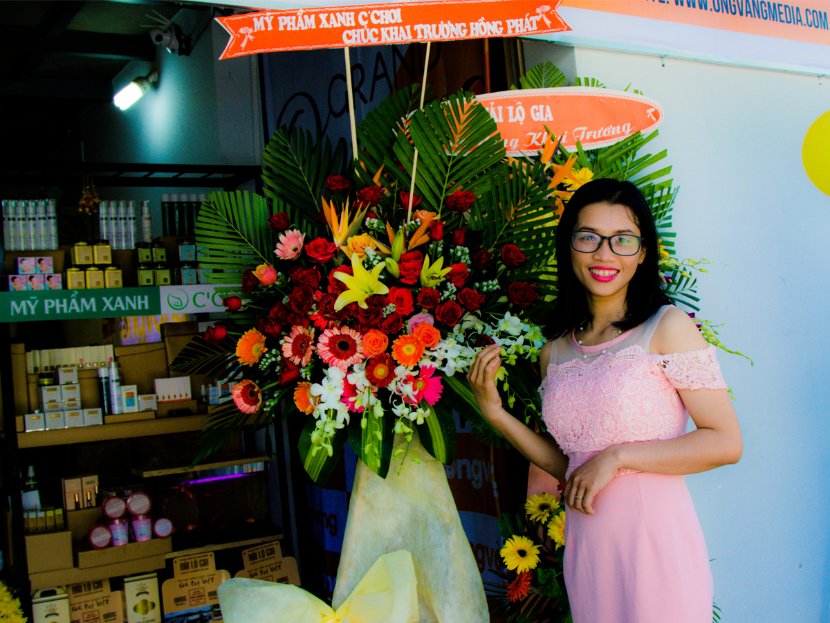 Chúc Mừng Đại Lý Tại Phan Thiết Khai Trương Showroom Trưng Bày Mỹ Phẩm Xanh C'Choi