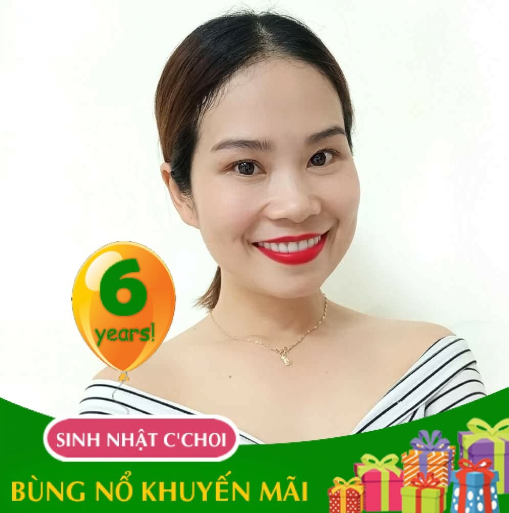 Cùng treo Avarta Mừng Sinh Nhật C'Choi 6 Tuổi