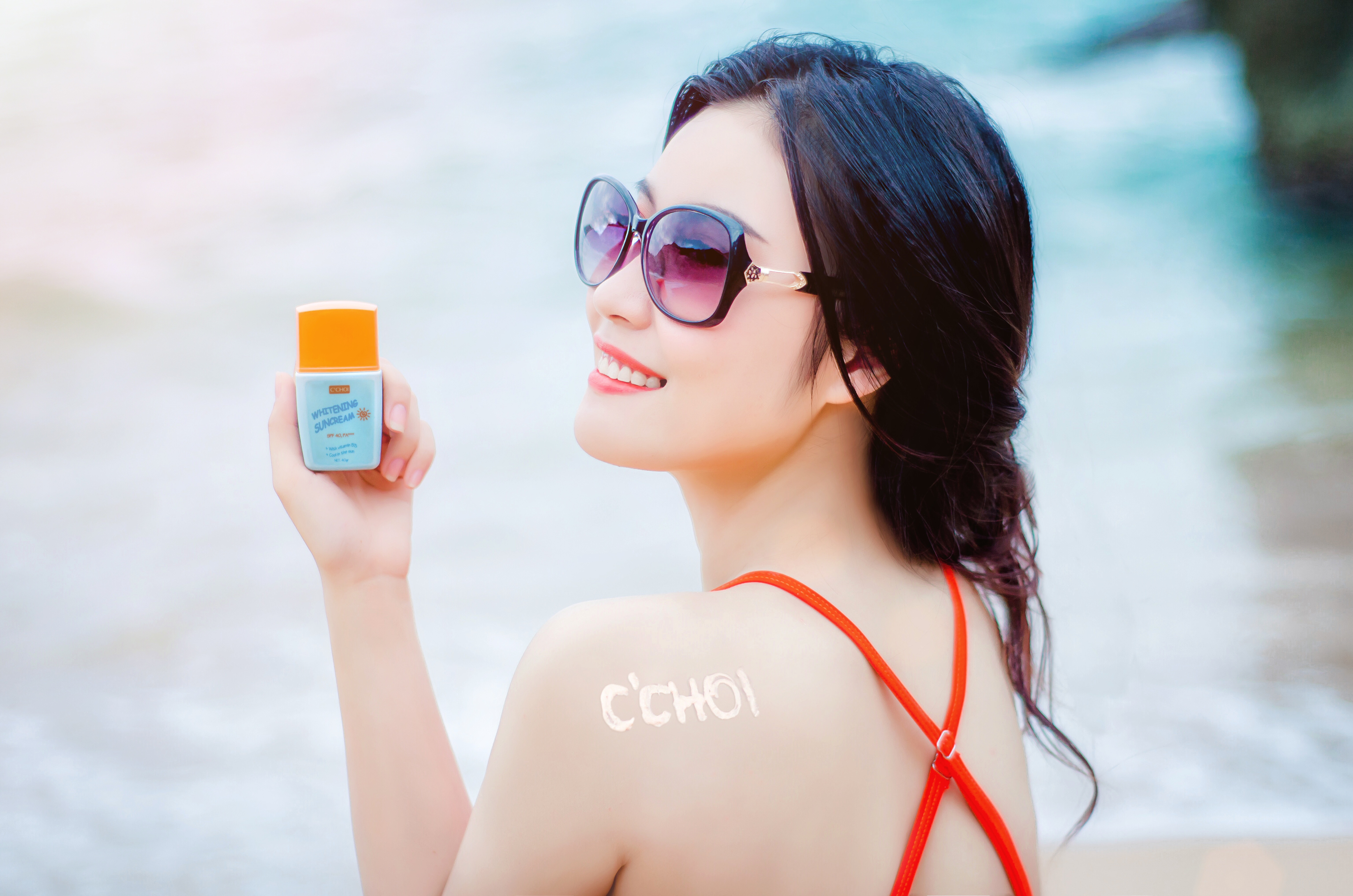 Kem chống nắng trắng da C'Choi gây sốt năm 2018