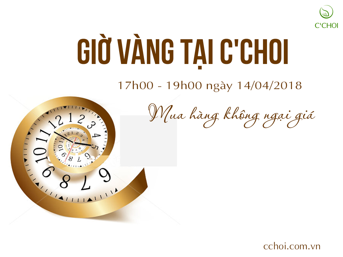 Khuyến Mãi Giờ Vàng Tại C'Choi