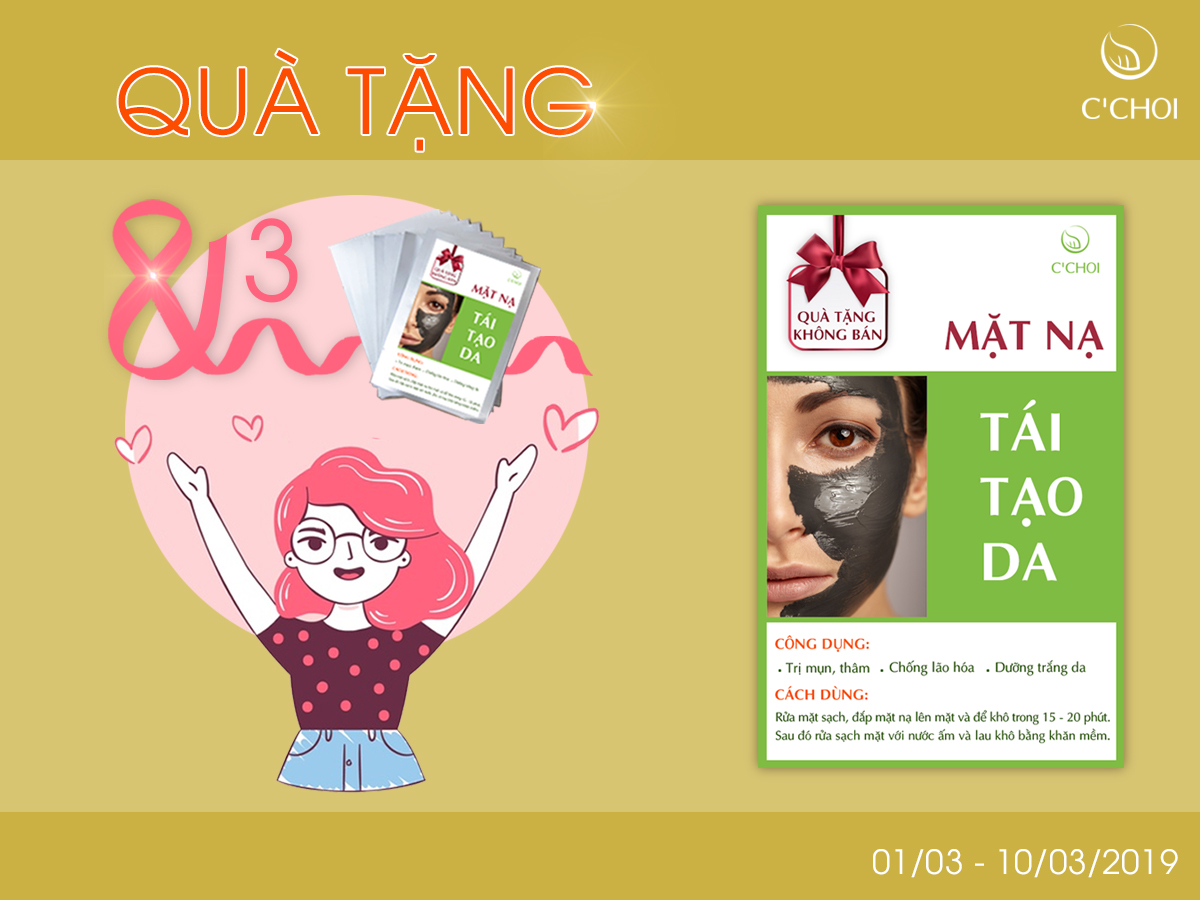 Quốc Tế Phụ Nữ - Tưng Bừng Quà Tặng