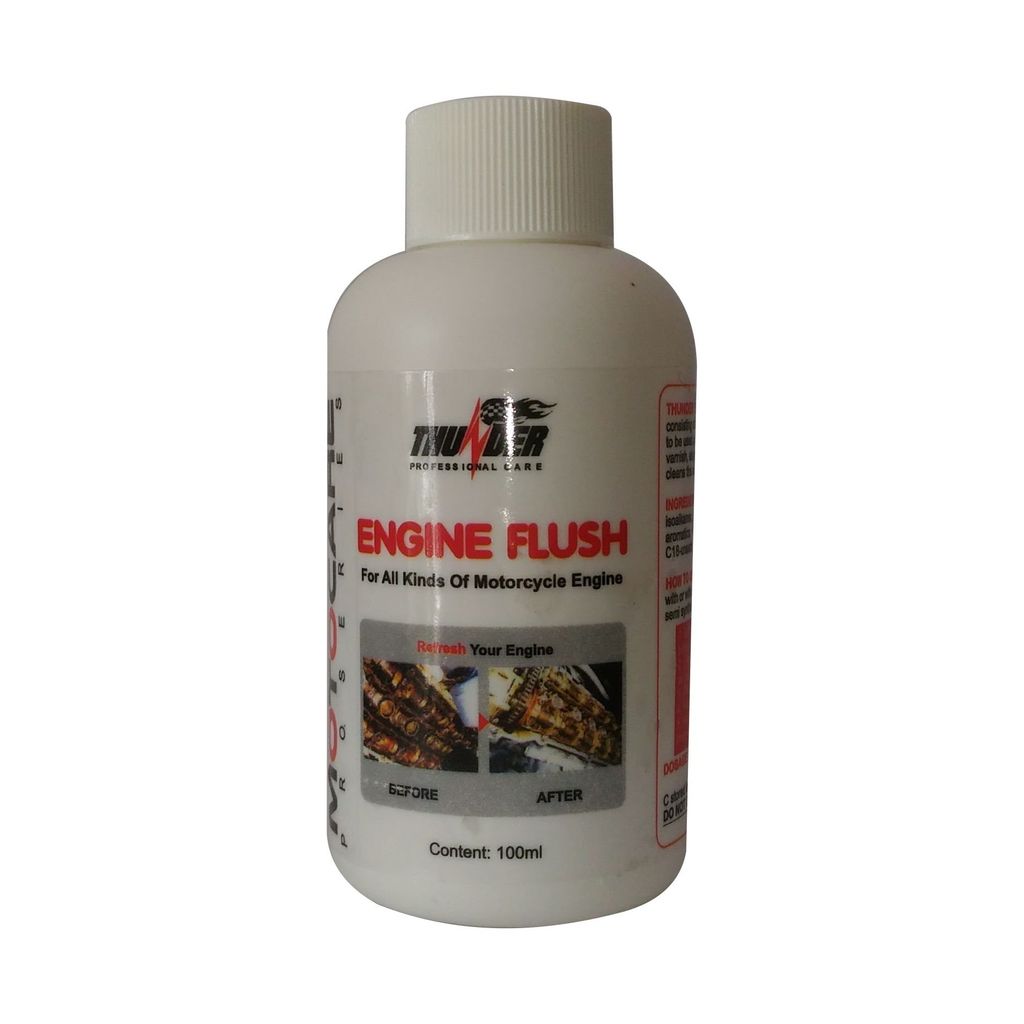 Súc động cơ Thunder Engine Flush 100ml cho xe máy