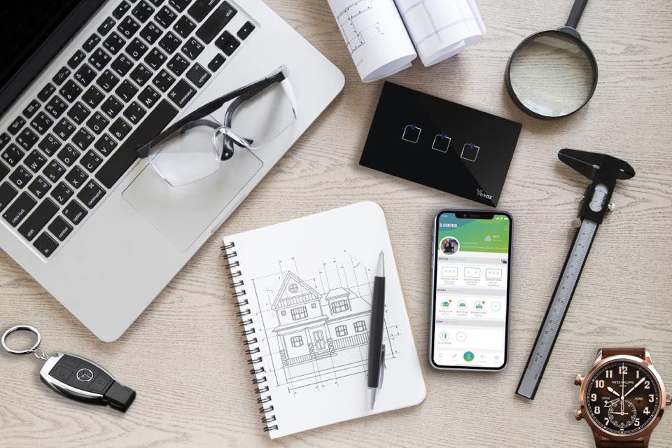 NGẤT NGÂY VỚI VẺ ĐẸP CỦA BỘ CÔNG TẮC CẢM ỨNG THÔNG MINH VEKAZ