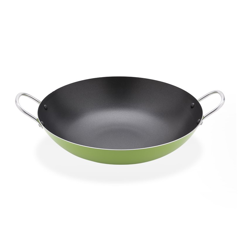 Chảo xào chống dính Supor 30cm W07A30 xanh lá