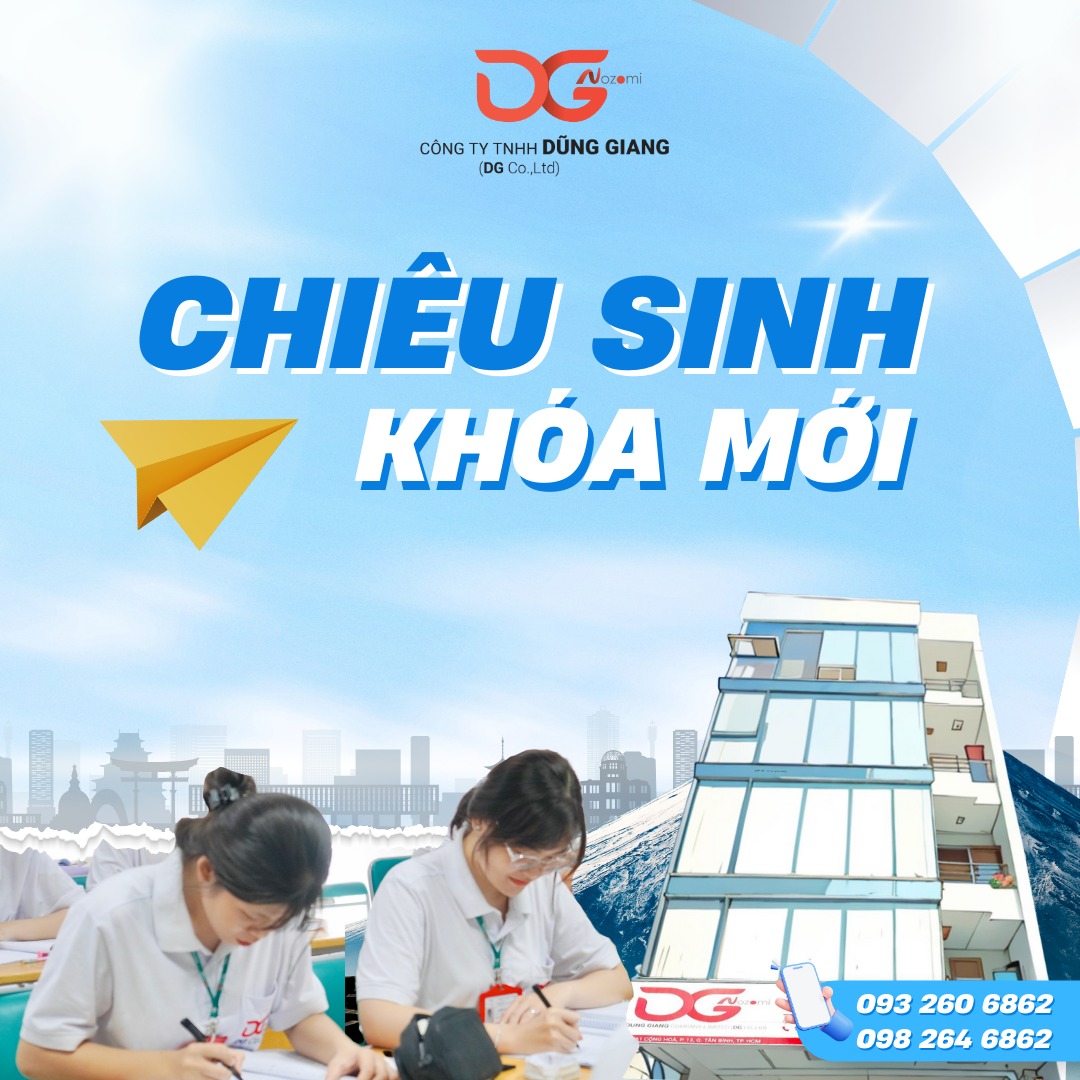 CHIÊU SINH KHÓA MỚI - CHƯƠNG TRÌNH THỰC TẬP SINH KỸ NĂNG