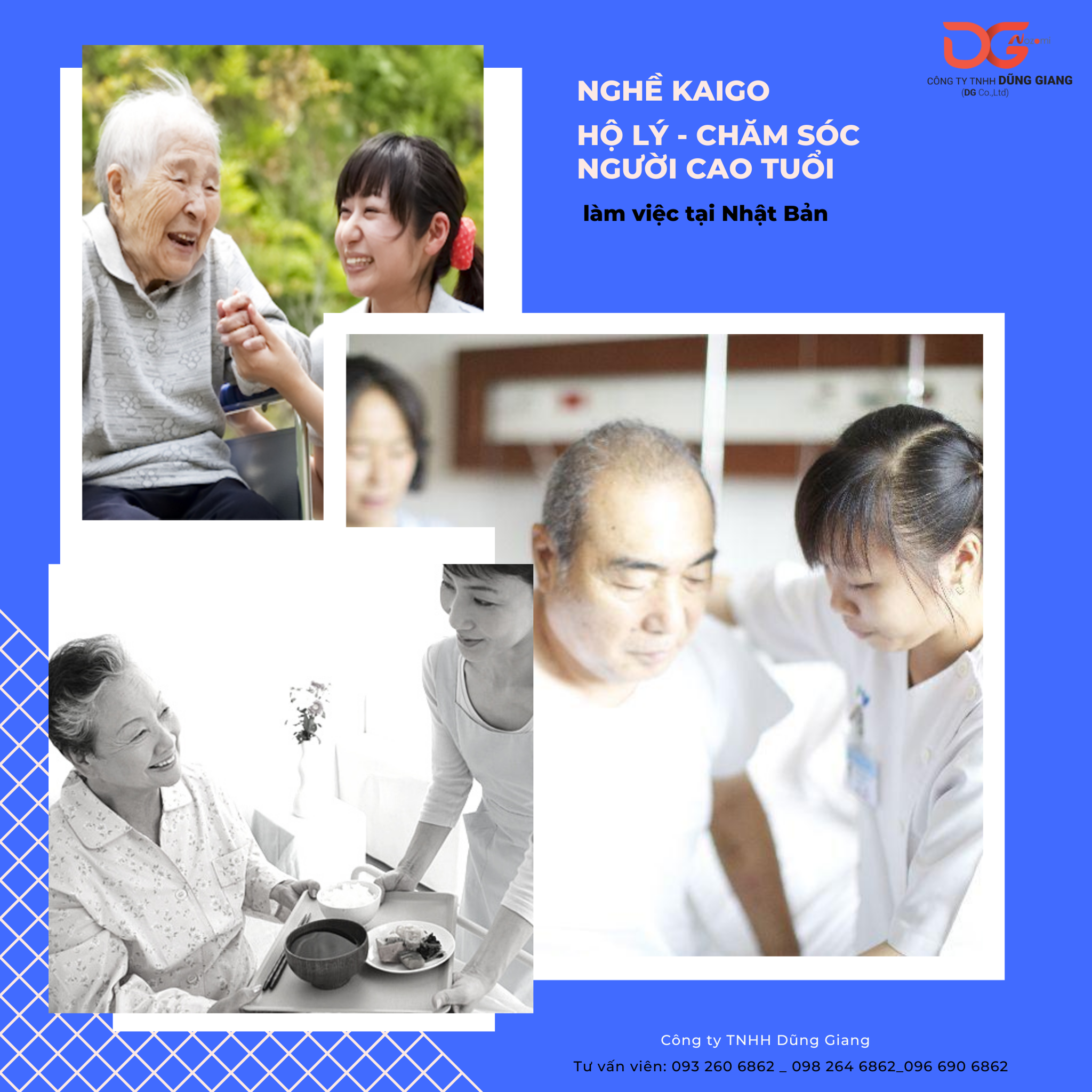 NGHỀ KAIGO LÀ LÀM NHỮNG CÔNG VIỆC GÌ?