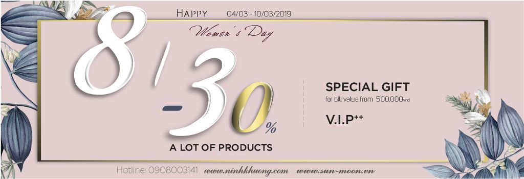 Quà 8/3 yêu thương từ thời trang trẻ em Sun & Moon lên đến 15% giá trị hóa đơn