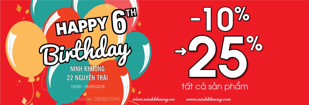 6 năm gắn bó – 6 năm yêu thương: Ninh Khương 22 Nguyễn Trãi ưu đãi lớn