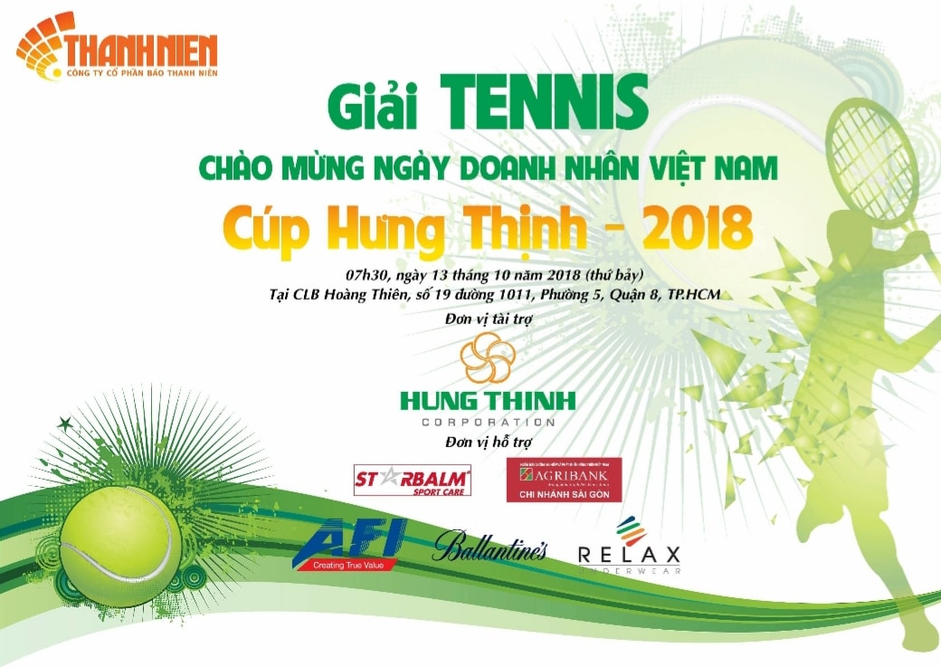 GIẢI TENNIS CHÀO MỪNG NGÀY DOANH NHÂN VIỆT NAM