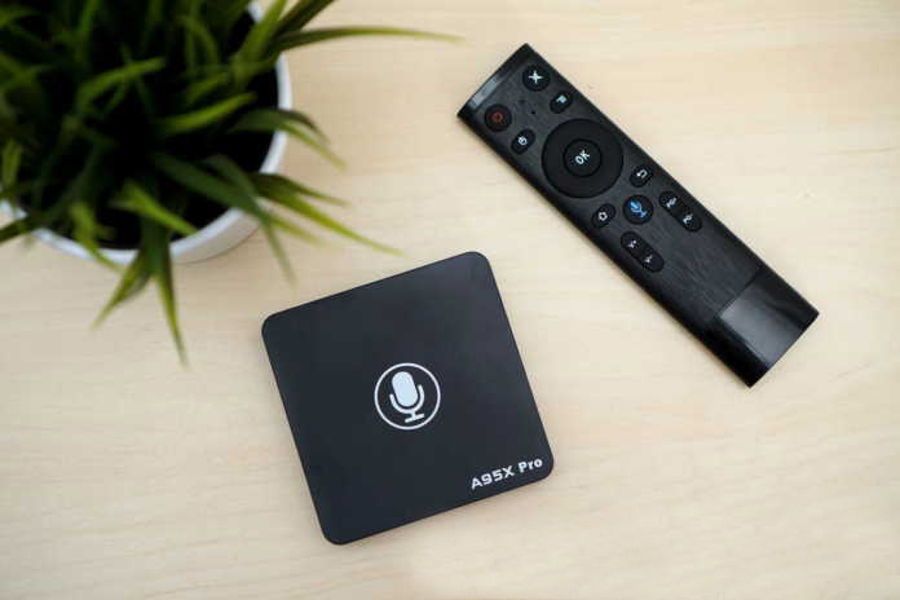 Đánh giá android box A95x kèm remote điều khiển giọng nói