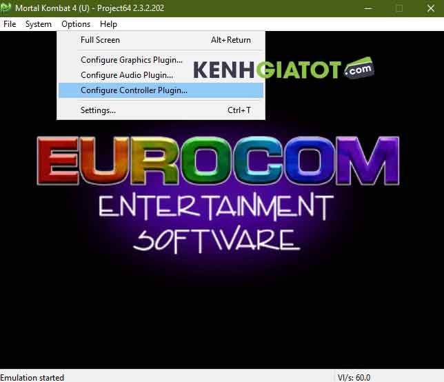 Hướng dẫn giả lập NintendoN64 chơi trên Window và Android