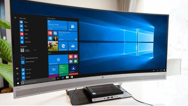Desktop Mini - chiến binh đến từ HP với thiết kế đơn giản