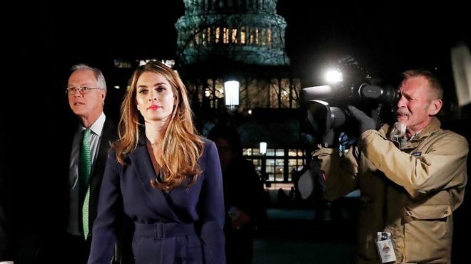 hope hicks: close trump aide and white house communications chief resigns