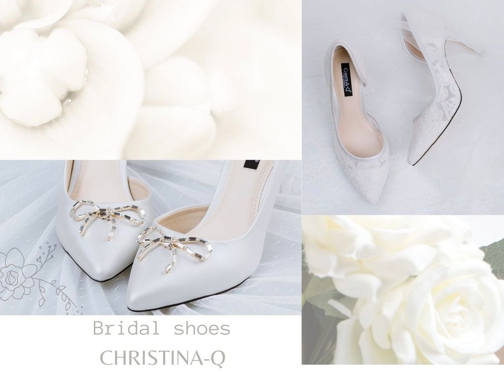 CÙNG THIẾT KẾ GIÀY CƯỚI CHRISTINA-Q BƯỚC VÀO LỄ ĐƯỜNG
