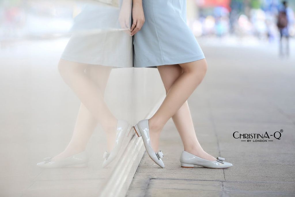 Bí quyết mix đồ cùng giày bệt dễ thương