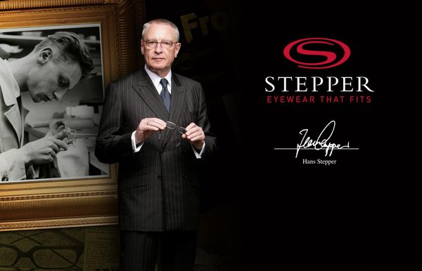 Hans Stepper, chuyên gia nhãn khoa người Đức, sáng lập ra thương hiệu gọng kính Stepper…