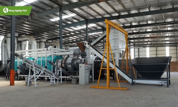 Thiết bị dùng để sản xuất than sinh học