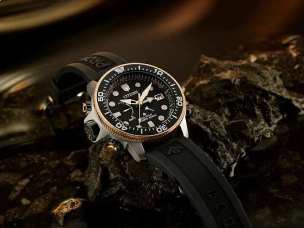 Đồng hồ lặn Citizen Promaster dây cao su