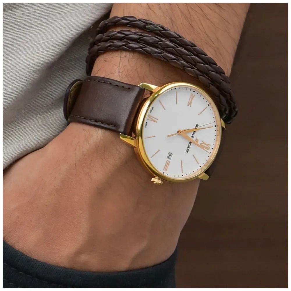 Maurice Lacroix Eliros EL1118-PVP01-112-1 ấn tượng với thiết kế unisex hiện đại