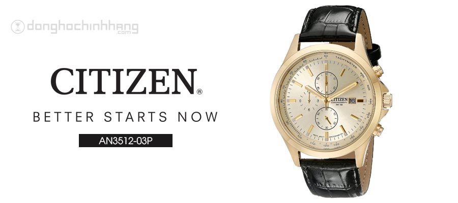 Đồng hồ Citizen AN3512-03P