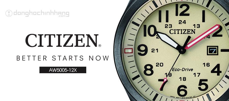Đồng hồ Citizen AW5005-12X