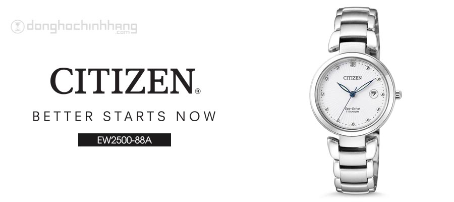 Đồng hồ Citizen EW2500-88A