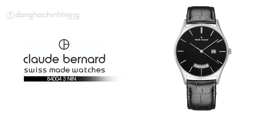 Đồng hồ Claude Bernard 84004 3 NIN
