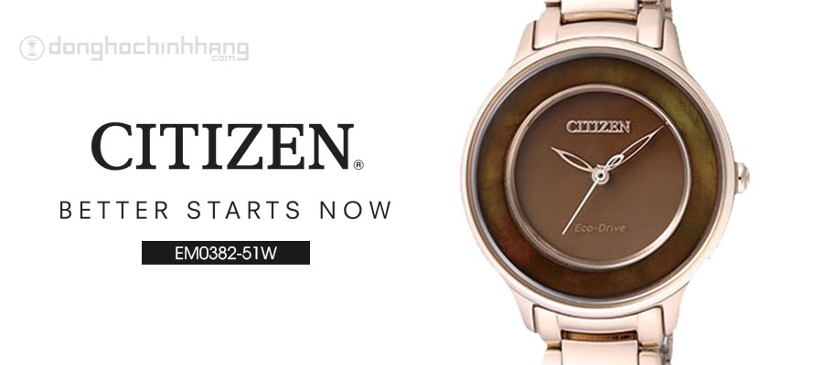 Đồng hồ Citizen EM0382-51W