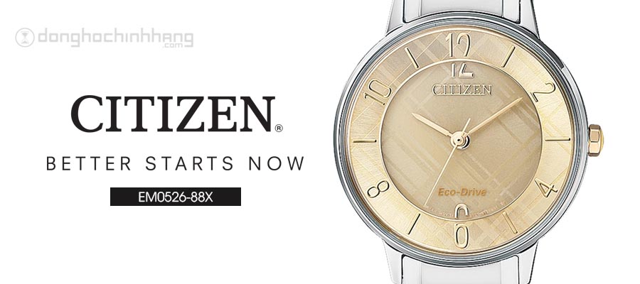Đồng hồ Citizen EM0526-88X