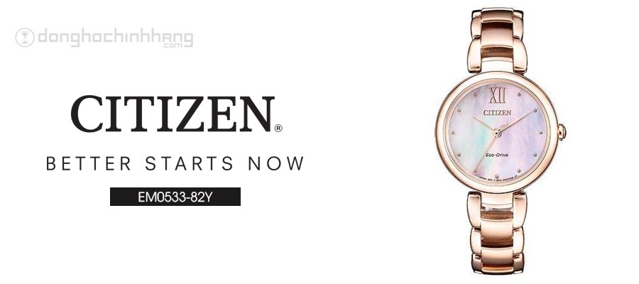 Đồng hồ Citizen EM0533-82Y
