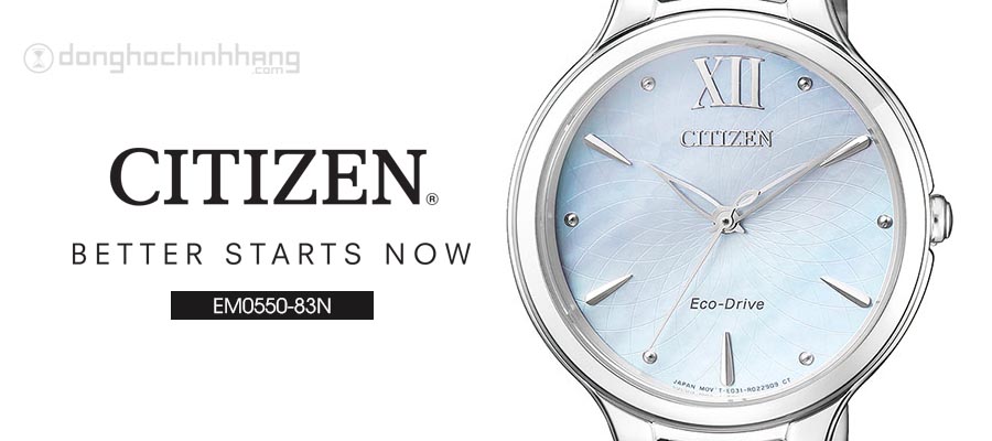 Đồng hồ Citizen EM0550-83N