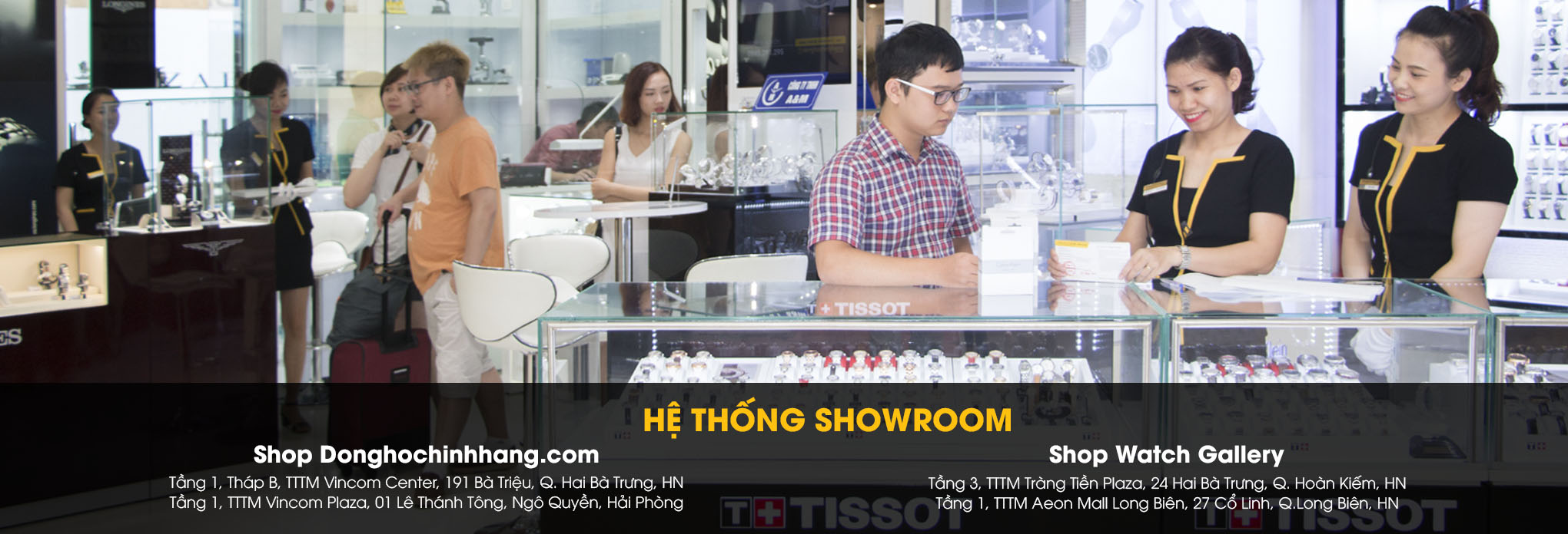 hệ thống đồng hồ chính hãng