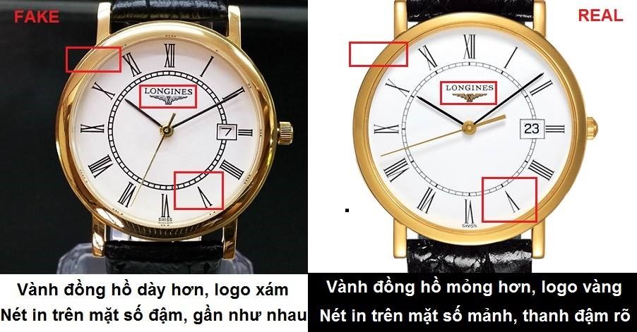 Muốn nhận biết đồng hồ Longines thật hãy đọc ngay các thông tin sau