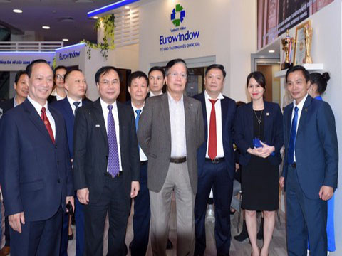 Khu trưng bày Eurowindow “hút khách” tại Triển lãm Quốc tế Vietbuild Hà Nội 2019