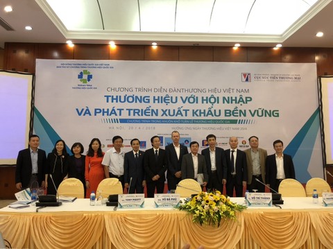 Eurowindow tham dự Diễn đàn thương hiệu Việt Nam năm 2018