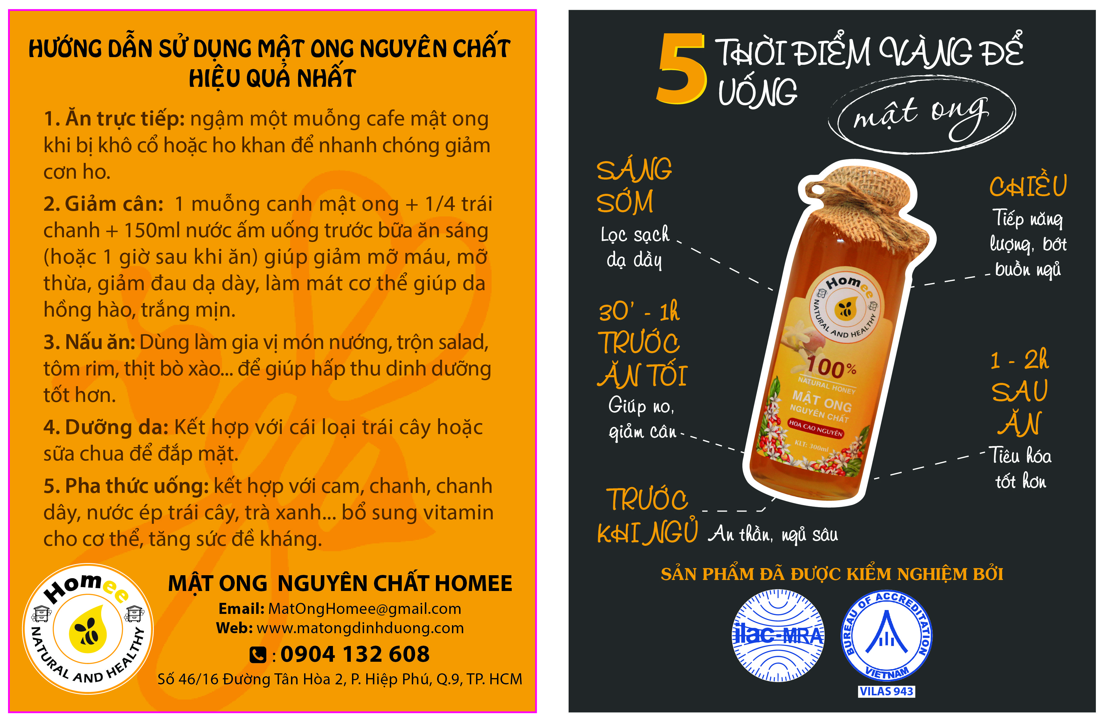 UỐNG MẬT ONG KHI NÀO SẼ TỐT CHO CƠ THỂ?