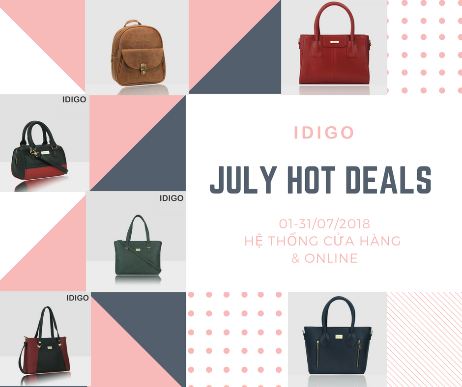 Bùng nổ Deal túi & balo nữ tháng 7 – Sale cực đã