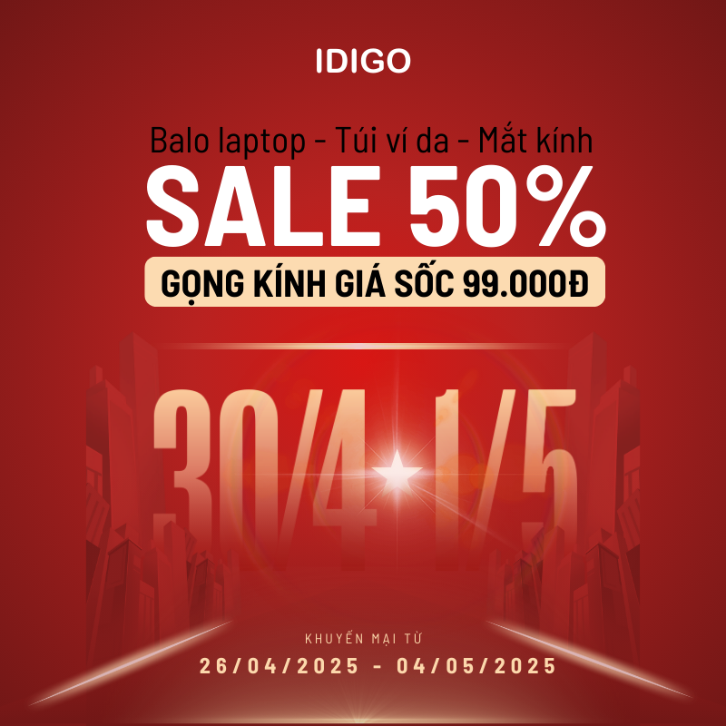SALE NỬA GIÁ - VUI NHÂN ĐÔI MỪNG ĐẠI LỄ 30/4, 1/5!!!