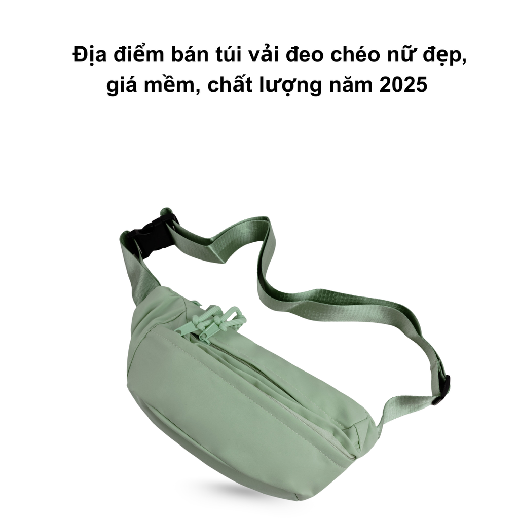 Địa điểm bán túi vải đeo chéo nữ đẹp, giá mềm, chất lượng năm 2025