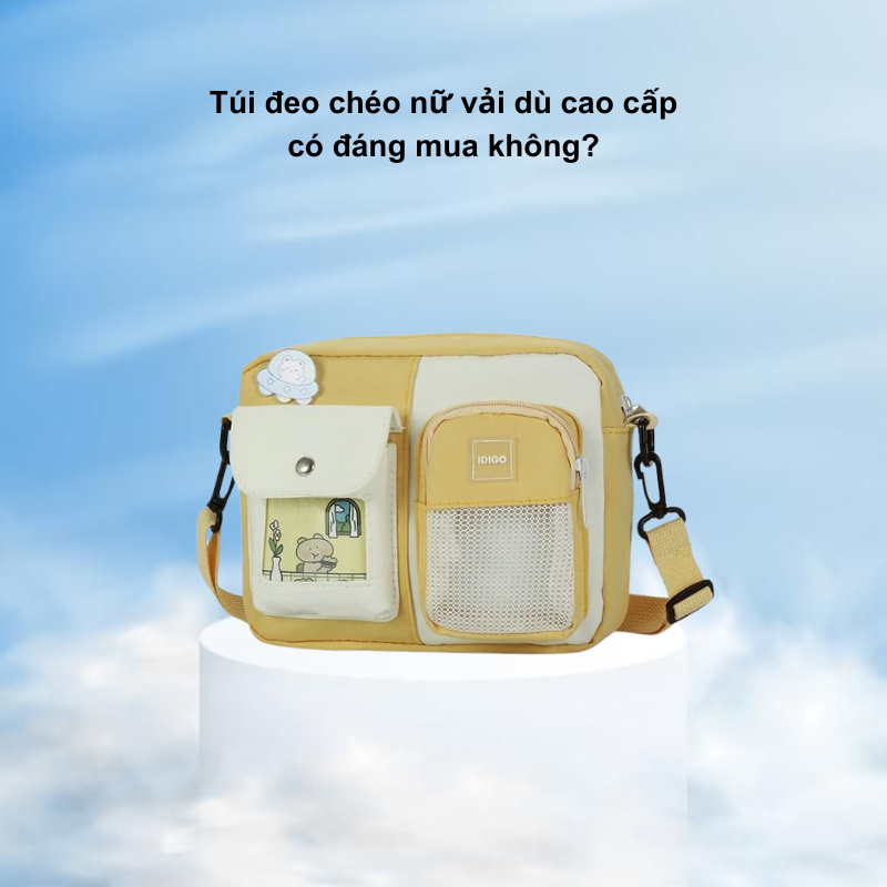 Túi đeo chéo nữ vải dù cao cấp có đáng mua không?