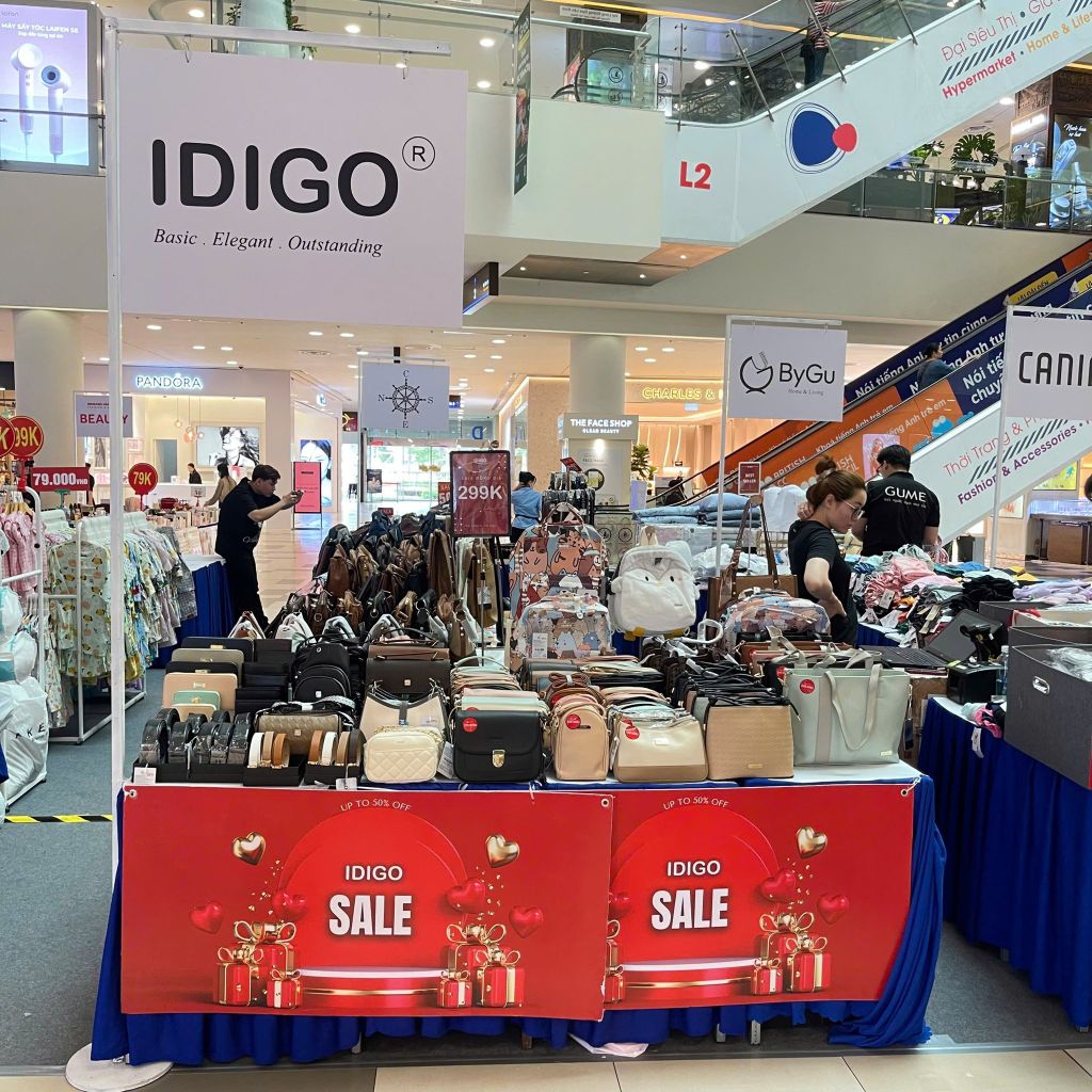 IDIGO tại Event SC Vivo, Q7, sale lên đến 50%, ghé ngay thôi khách ơi!