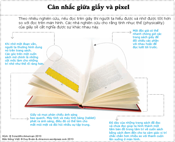 Tại sao bộ não chuộng sách giấy hơn?
