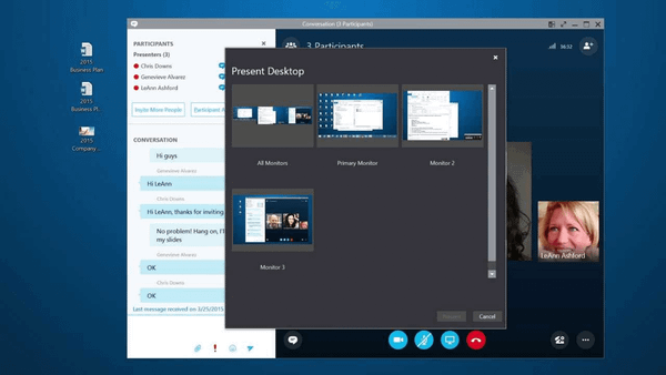 phần mềm chuyên quản lý dự án Skype for Business