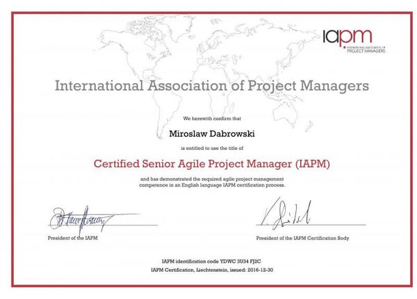 Chứng nhận Quản lý dự án IAPM