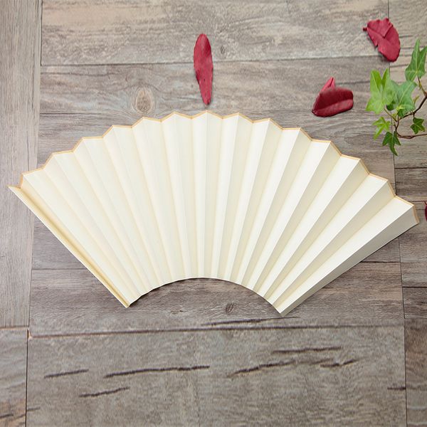 Quạt lan gỗ giấy xuyến chỉ cao cấp