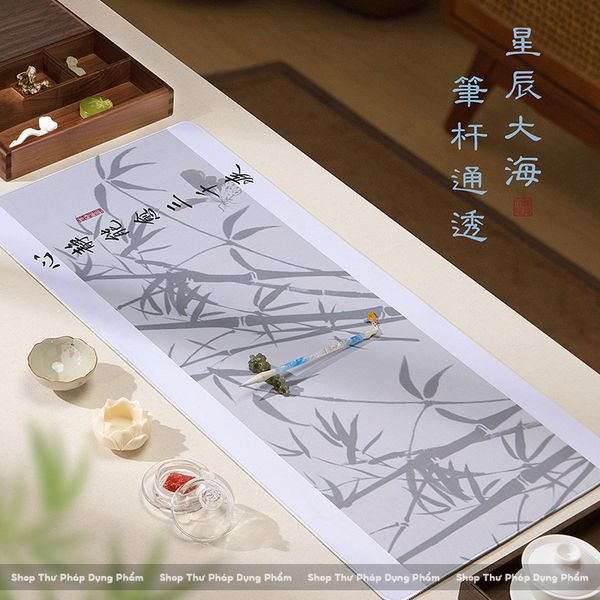 Bút lông Thiên Thủy Bích lông kiêm hào đàn hồi thích hợp viết cỡ chữ vừa