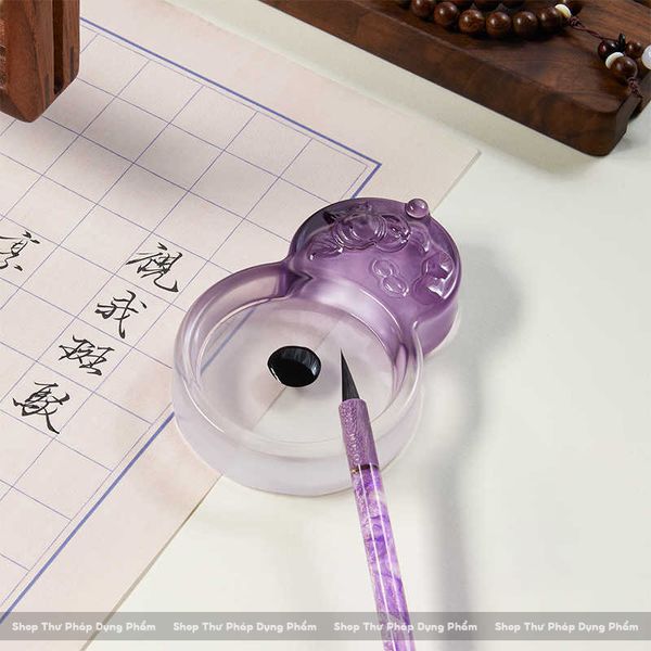 Bút lông Tử Khanh lông thỏ chuyên dụng viết tiểu khải Sấu Kim thể